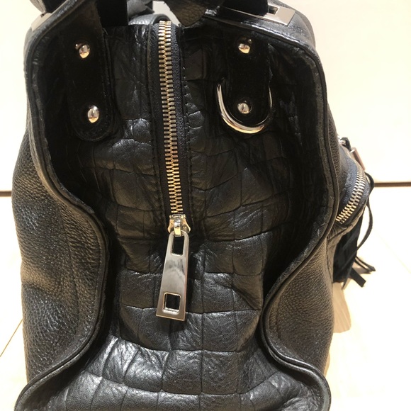 Sandro black Absinthe leather purse - Picture 4 of 6